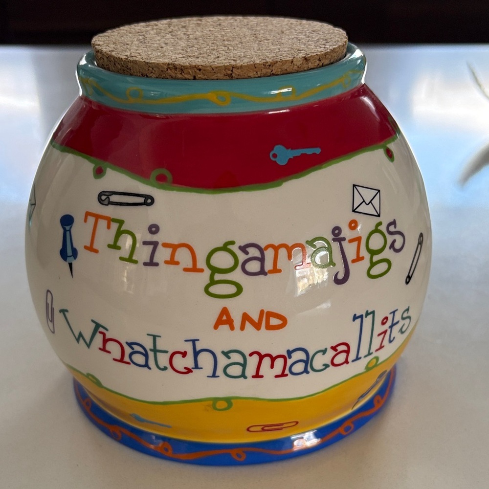 Bella Casa by GANZ ceramic jar